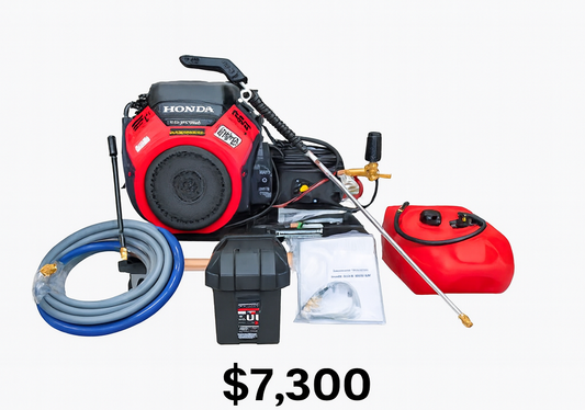 8 GPM Honda GX690 PRESSURE WASHER COLD